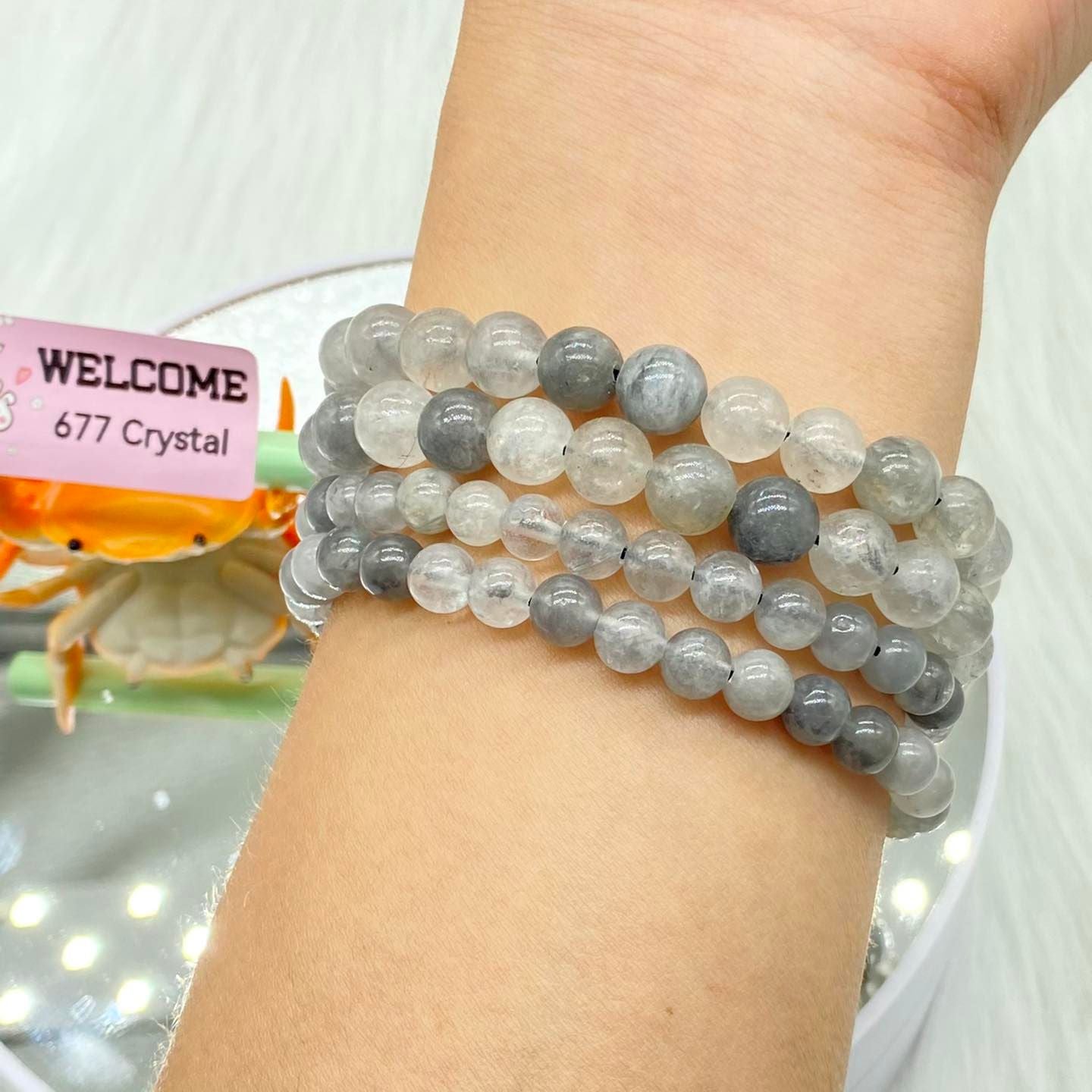 Cloudy Quartz Bracelet