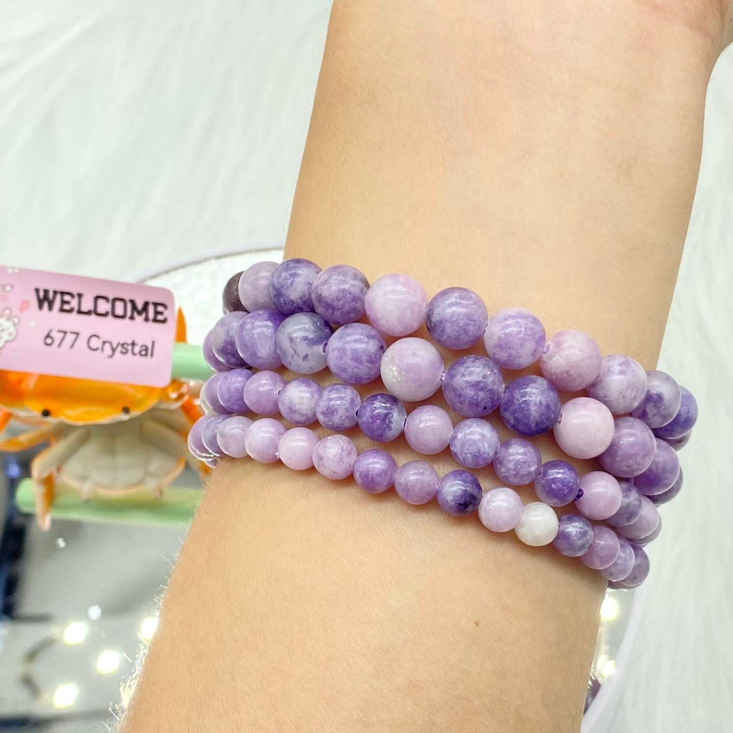 Lilac Bracelet