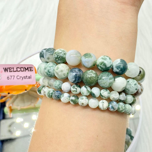 Tree Agate Bracelet