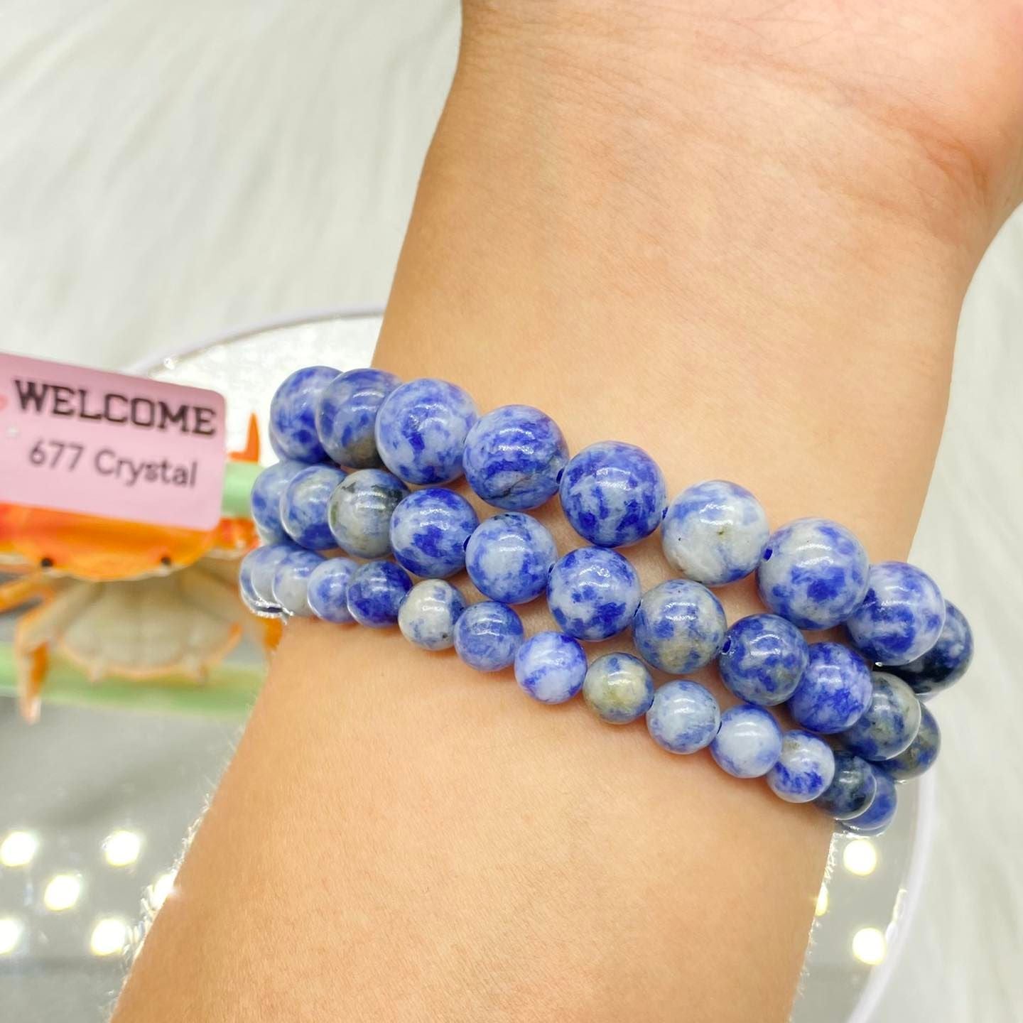 Blue Dot Bracelet