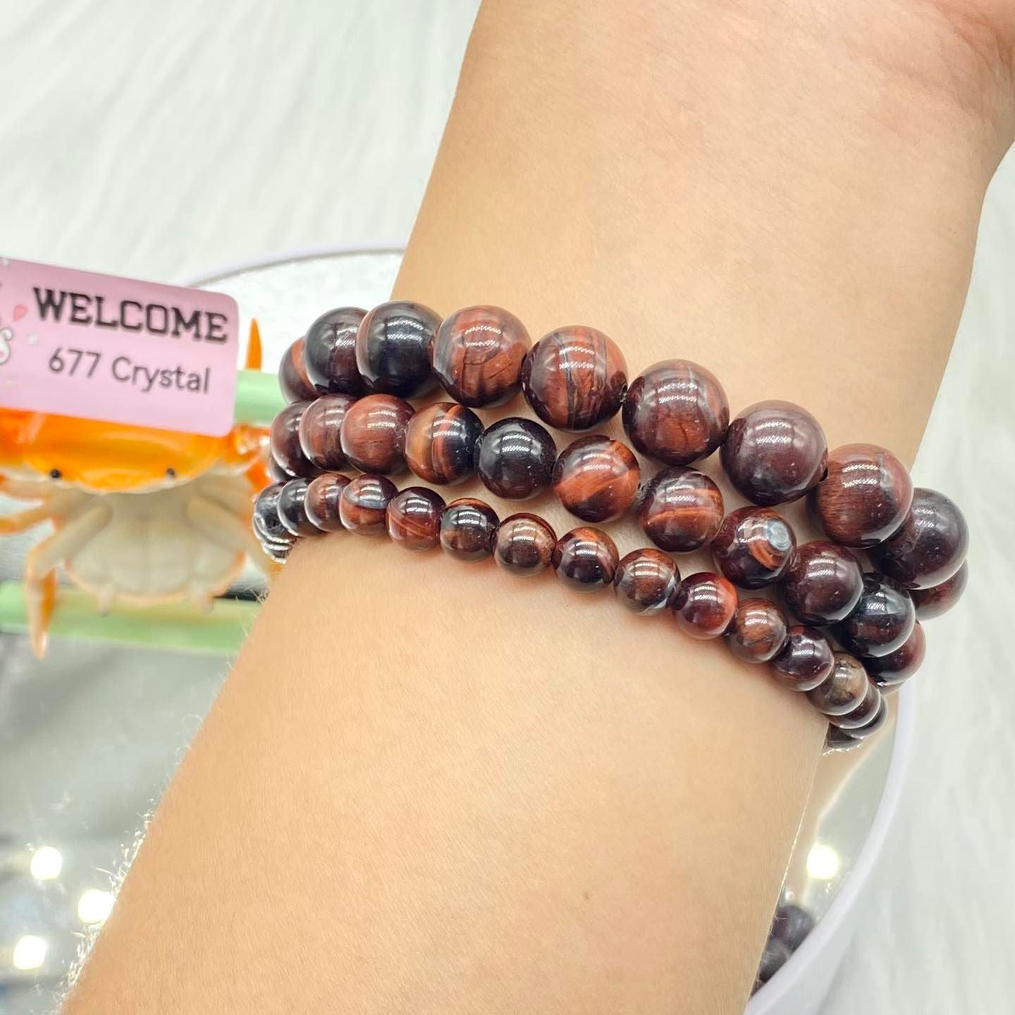 Red Tiger Eye Bracelet