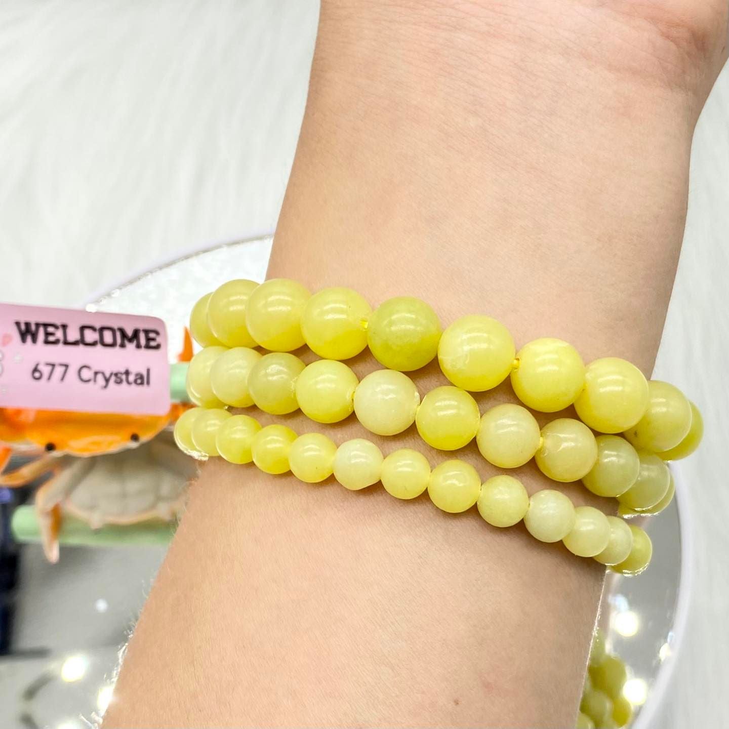 Lemon Jade Bracelet