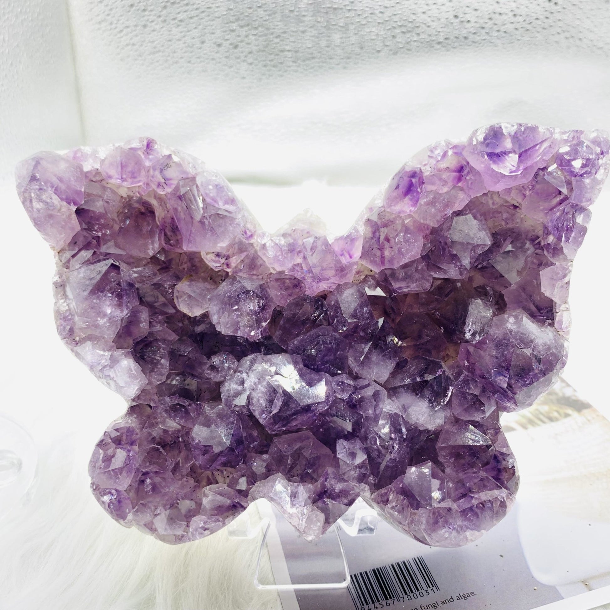 Amethyst Cluster Butterfly - 677 Crystal