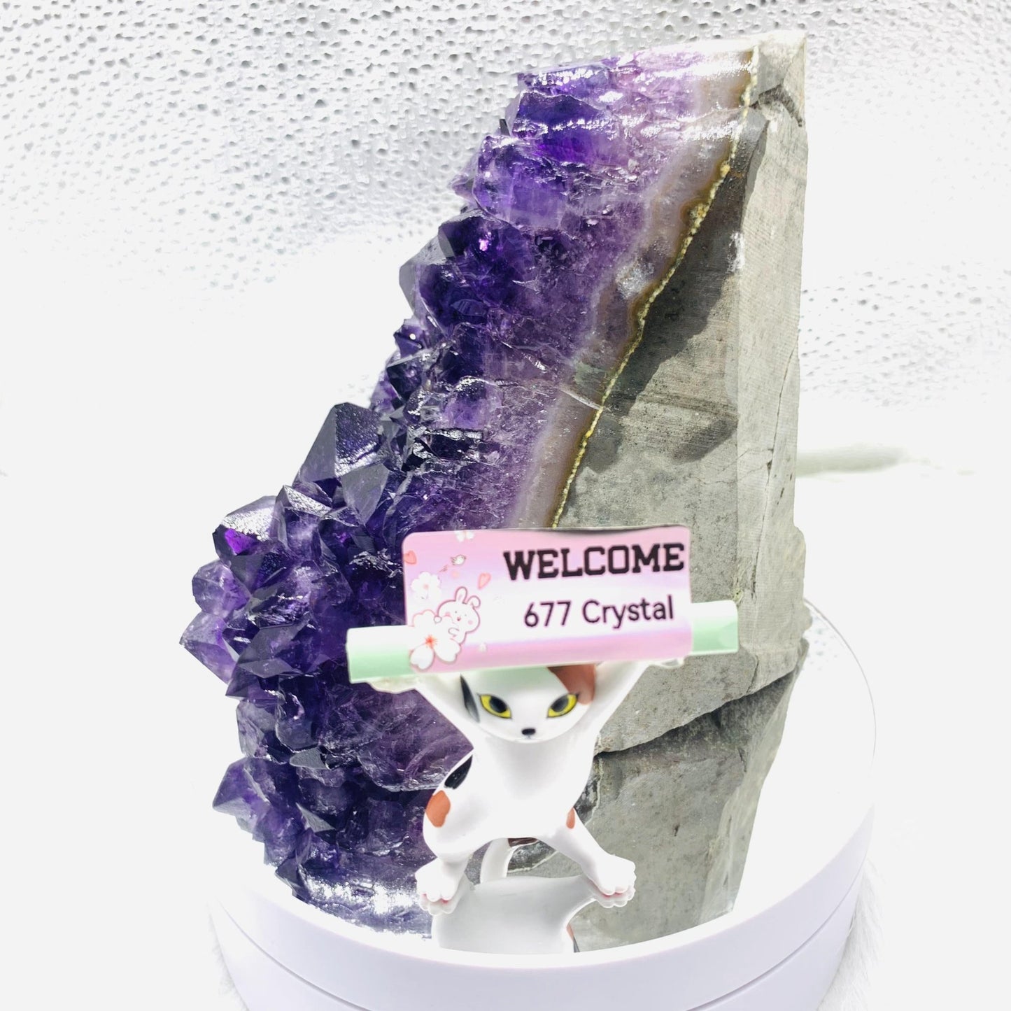 Amethyst Cluster Freeform - 677 Crystal