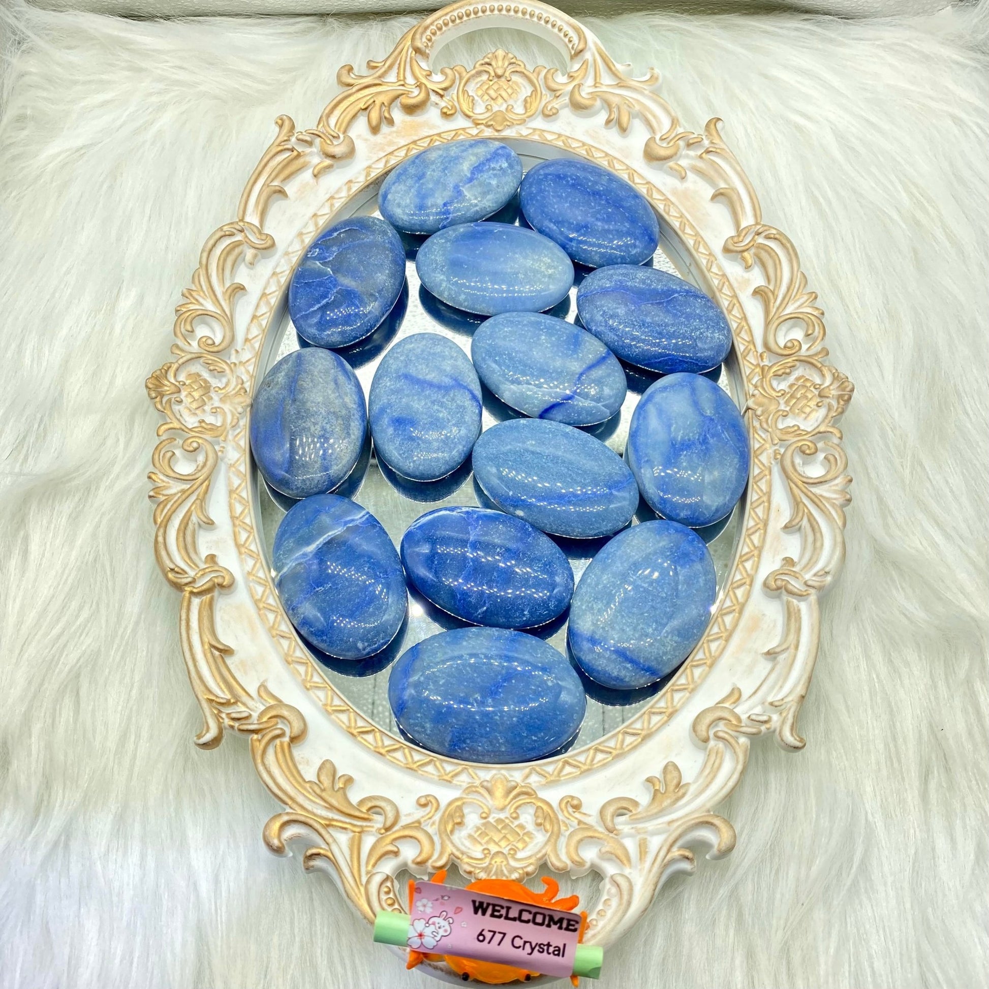 Blue Aventurine Palm - 677 Crystal