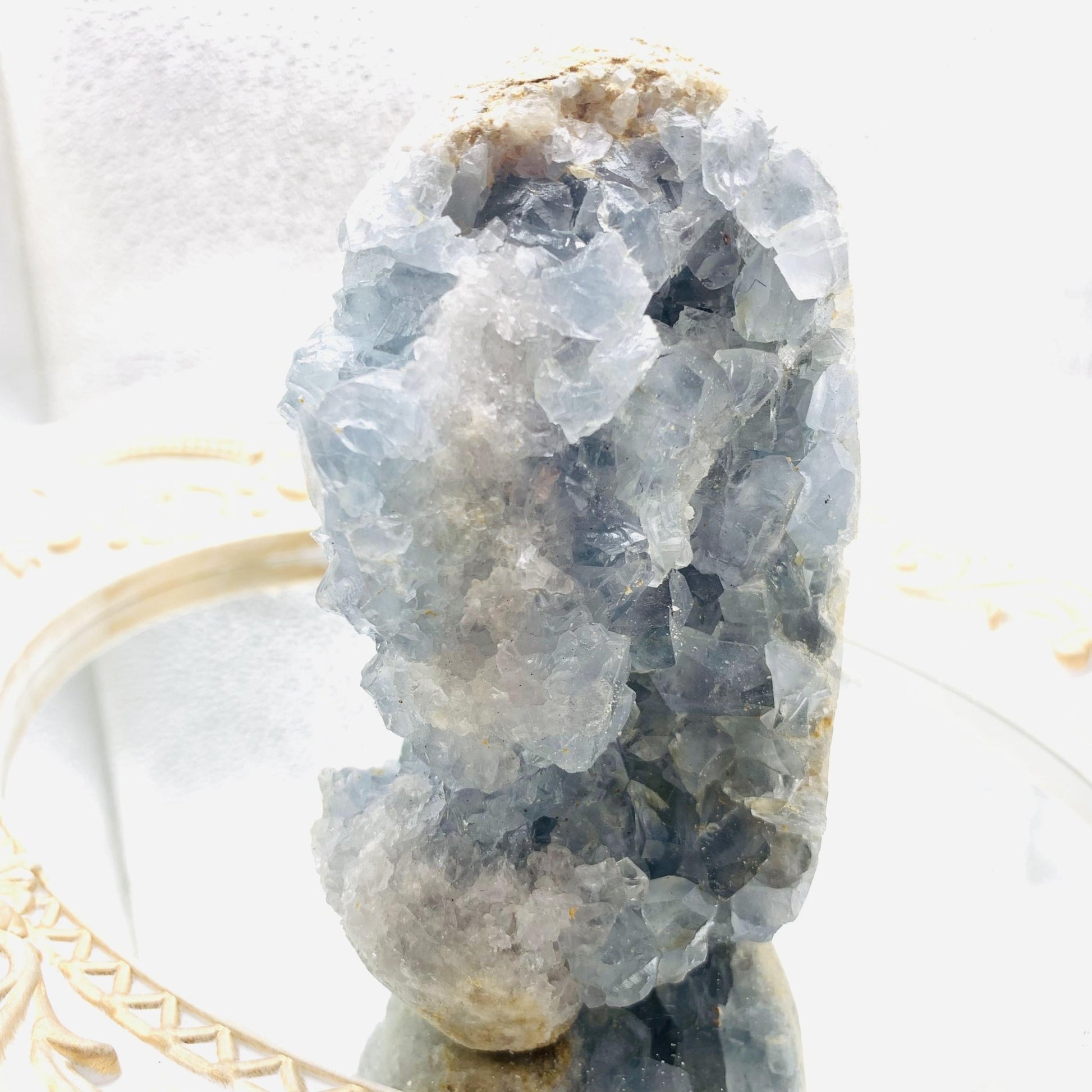 Blue Kyanite Cluster - 677 Crystal